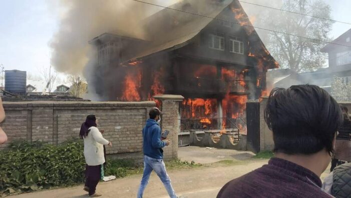Alleged suicide forces her family to burn house of in laws