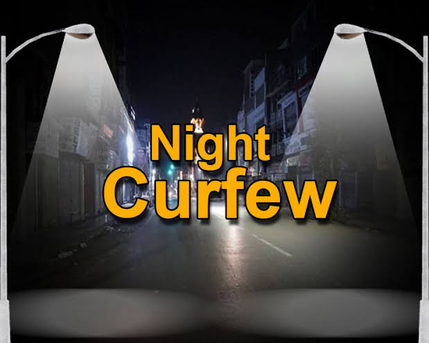 Govt To Impose Night Curfew In 8 Districts In J&K From Tomorrow Govt To Impose Night Curfew In 8 Districts In J&K From Tomorrow