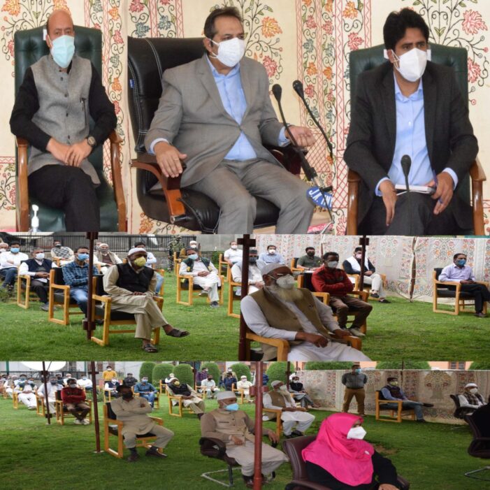 Advisor Baseer Khan reviews Covid control measures in Pulwama, Shopian districts Advisor Baseer Khan reviews Covid control measures in Pulwama, Shopian districts