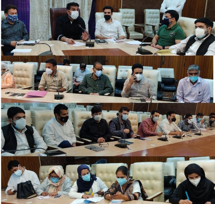 DC Srinagar finalises strategy for vaccination of Target groups from May 25 DC Srinagar finalises strategy for vaccination of Target groups from May 25