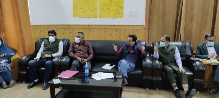 Covid – 19 containment measures reviewed in Srinagar Covid – 19 containment measures reviewed in Srinagar