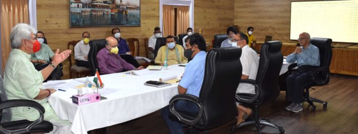 Lt Governor reviews Summer preparedness of Power Department
