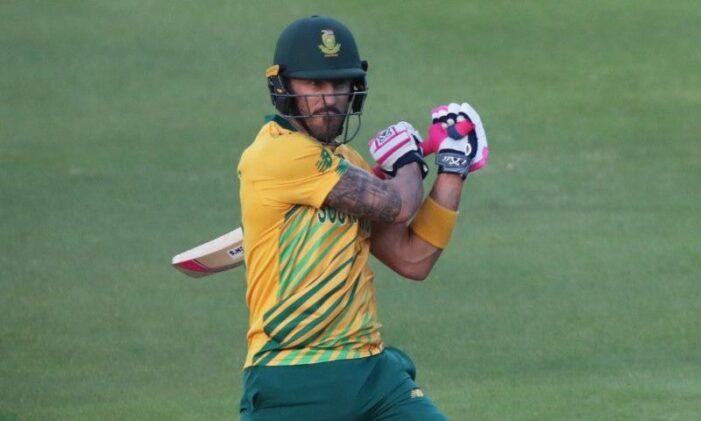 Du Plessis ruled out of remaining PSL games