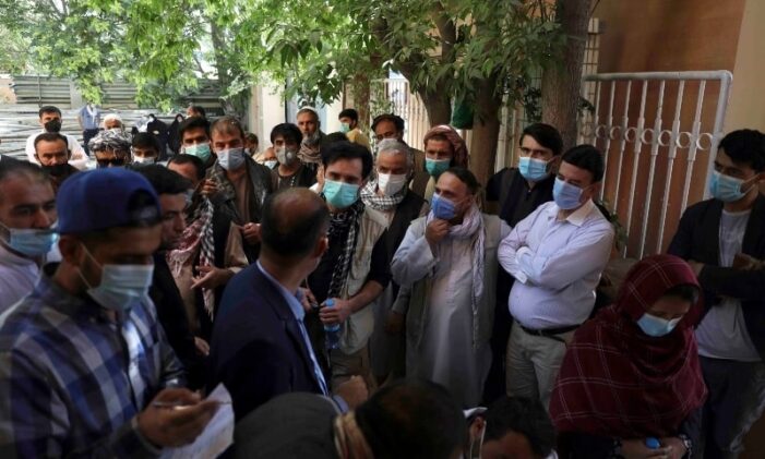 Covid infections in Afghanistan getting out of control