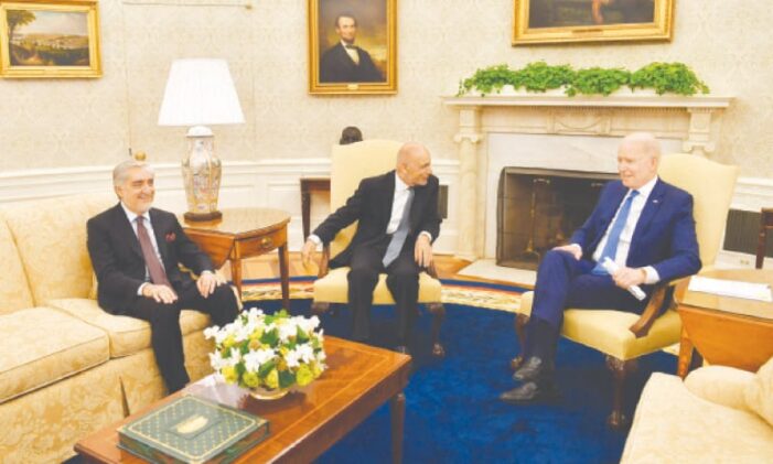 Biden meets Afghan leaders, assures Kabul of ‘sustained help’