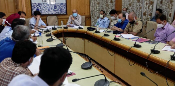 Ad Com Sarwar chairs transport management system meet. Ad Com Sarwar chairs transport management system meet.