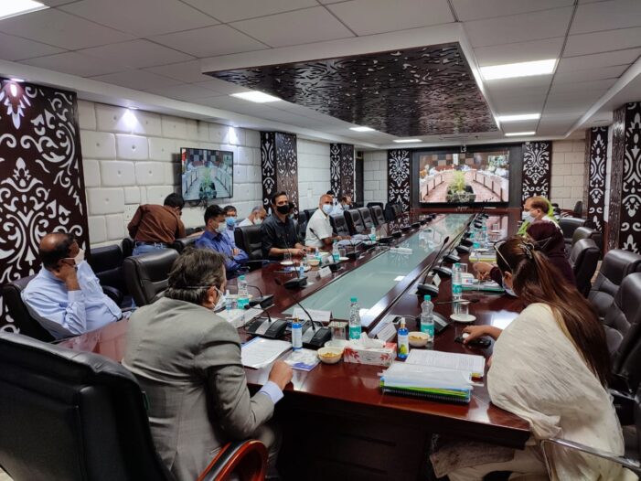 Advisor Baseer Khan chairs 105th BoDs meeting of JK-KVIB Advisor Baseer Khan chairs 105th BoDs meeting of JK-KVIB