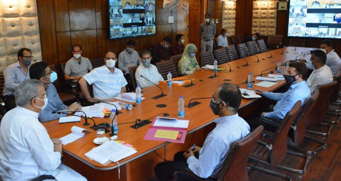Hold monthly meetings to sort out issues of tribal population: Farooq Khan to DCs Hold monthly meetings to sort out issues of tribal population: Farooq Khan to DCs