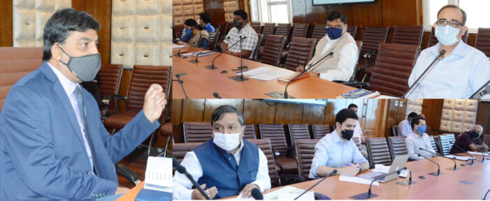 PMDP Projects in J&K to be completed during 2021-22: CS PMDP Projects in J&K to be completed during 2021-22: CS