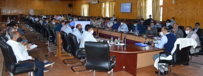 DC Bla reviews progress of developmental works in Engineering sector DC Bla reviews progress of developmental works in Engineering sector