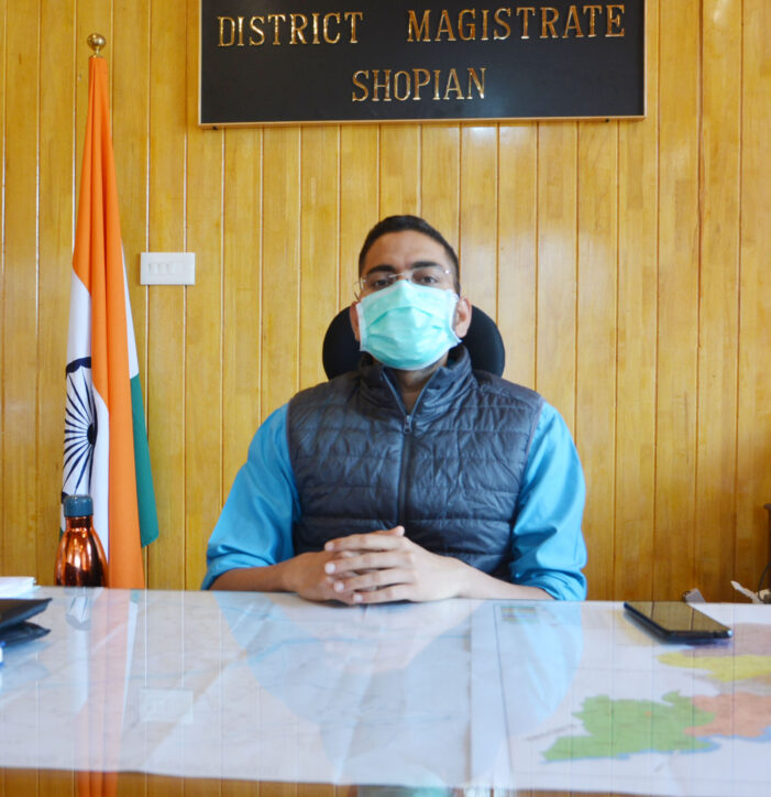 DC Shopian asks people to act upon Covid SOPs DC Shopian asks people to act upon Covid SOPs