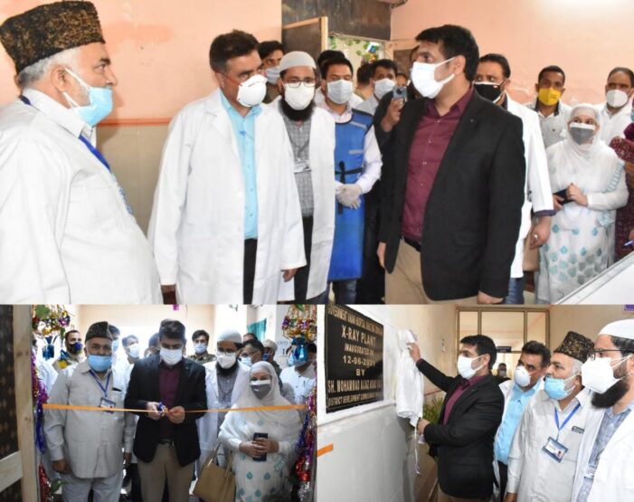 DC Srinagar inaugurates X-Ray Unit at Govt Unani Hospital Shalteng