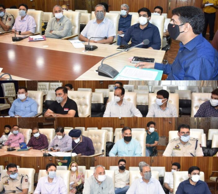 DC Srinagar reviews Eid-ul-Azha arrangements