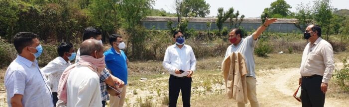 Director Handicrafts & Handloom, Jammu visits Sumb area to assess potential of Bamboo craft Director Handicrafts & Handloom, Jammu visits Sumb area to assess potential of Bamboo craft