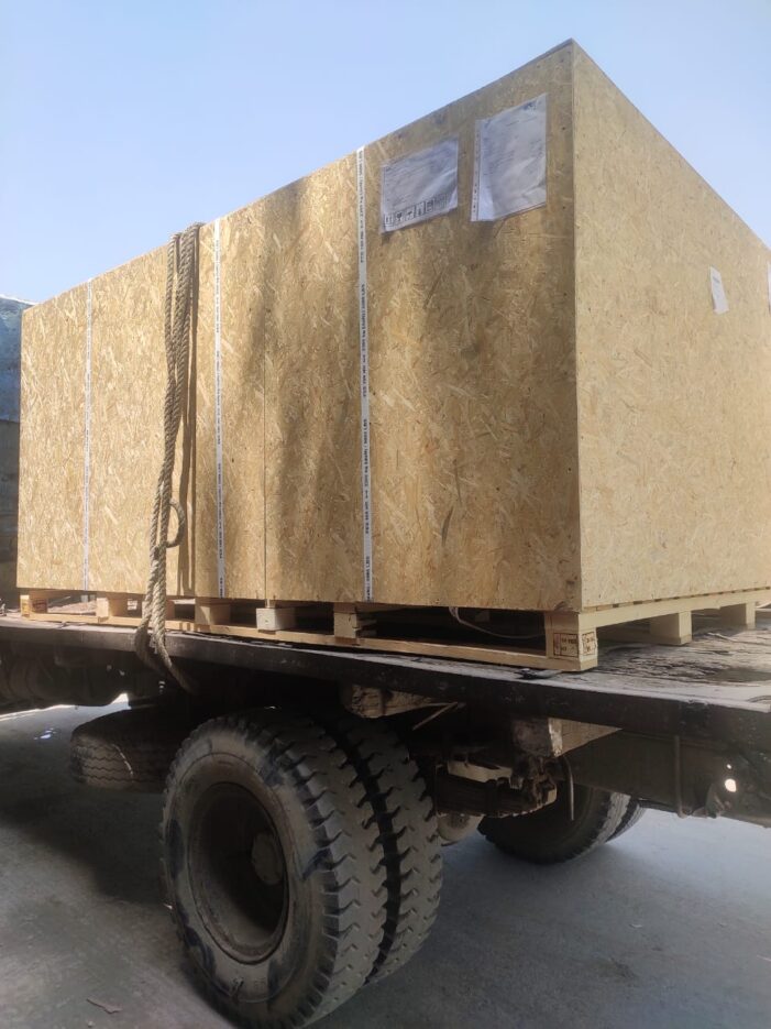 Government receives fresh consignment of 9 Oxygen Generation Plants from Germany Government receives fresh consignment of 9 Oxygen Generation Plants from Germany