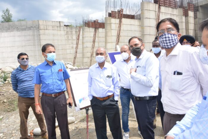 J&K, Punjab team inspects Shahpur Kandi Dam Project; Emphasizes expeditious execution for timely completion J&K, Punjab team inspects Shahpur Kandi Dam Project; Emphasizes expeditious execution for timely completion