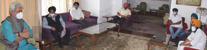 Delegation of Shiromani Akali Dal Delhi calls on Lt Governor Delegation of Shiromani Akali Dal Delhi calls on Lt Governor