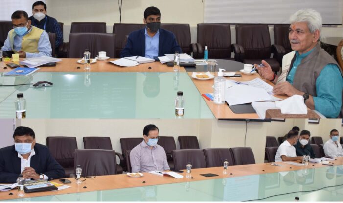 Lt Governor reviews functioning of J&K Sports Council; Youth Services & Sports department Lt Governor reviews functioning of J&K Sports Council; Youth Services & Sports department