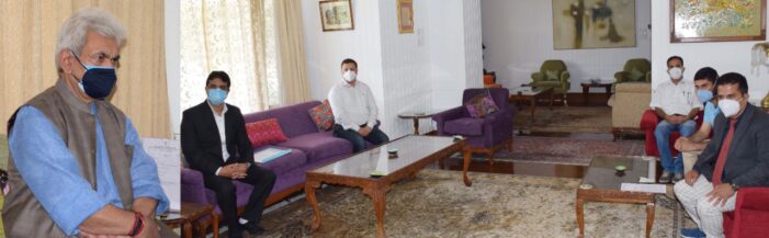 Doctors Association Kashmir calls on Lt Governor Doctors Association Kashmir calls on Lt Governor