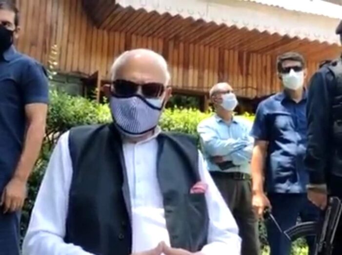 Farooq informs ED he is not in Srinagar, wont depose on Tuesday