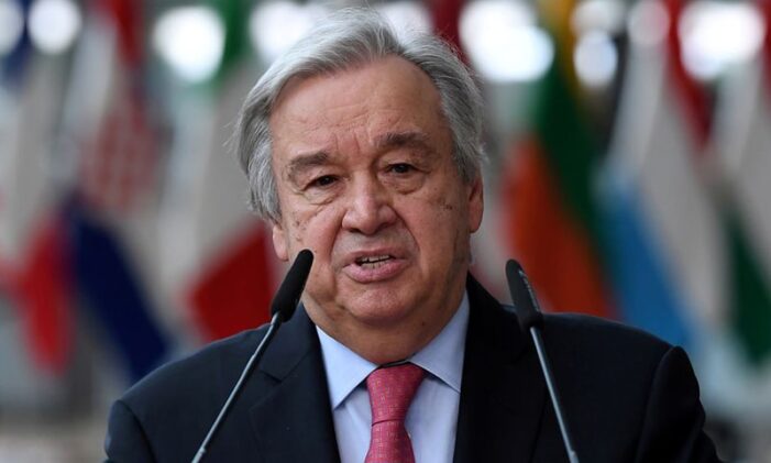 UN chief urges US to remove Iran sanctions as agreed in 2015