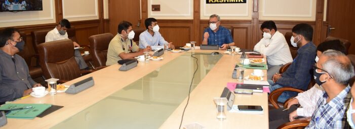 Advisor Farooq Khan reviews arrangements for Eid-ul-Azha in Jammu division
