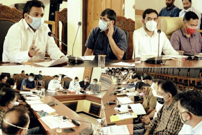 Make coordinated efforts for empowerment of youth: DDC Anantnag Make coordinated efforts for empowerment of youth: DDC Anantnag