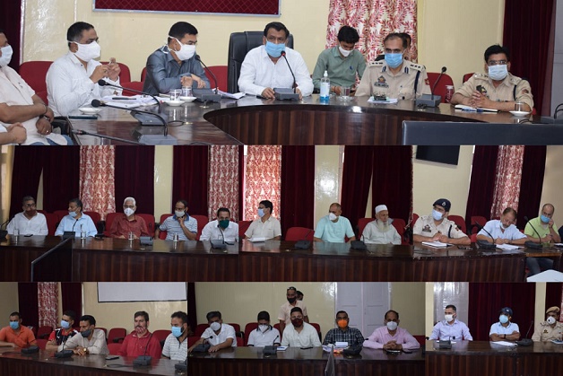 DC Doda discusses Eid-ul Adha arrangements with religious heads, traders unions DC Doda discusses Eid-ul Adha arrangements with religious heads, traders unions