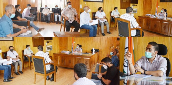 DC Shopian reviews implementation of JJM DC Shopian reviews implementation of JJM