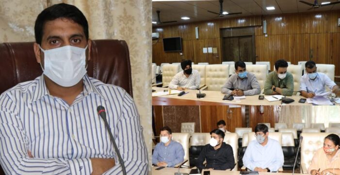 DDC Srinagar chairs DLSC meeting DDC Srinagar chairs DLSC meeting
