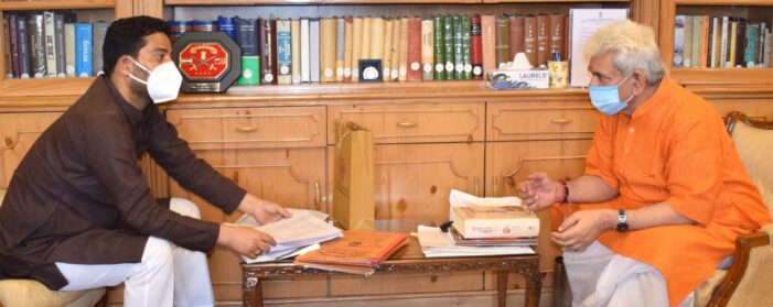 DDC Member calls on Lt Governor DDC Member calls on Lt Governor