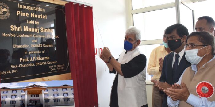 Inaugurates New Boys Hostel; lays foundation of Mini-Watershed Project, Trainees Hostel, Academic Block of Faculty of Forestry Inaugurates New Boys Hostel; lays foundation of Mini-Watershed Project, Trainees Hostel, Academic Block of Faculty of Forestry