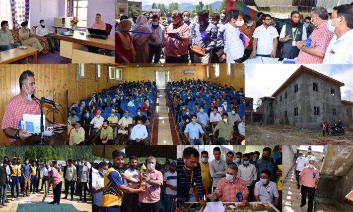 Samoon visits Kupwara; inaugurates Job Mela, inspects ITIs, Polytechnic College