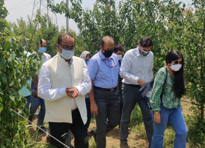 Union Additional Secretary inspects functioning of Centre of Excellence at Zawoora Union Additional Secretary inspects functioning of Centre of Excellence at Zawoora