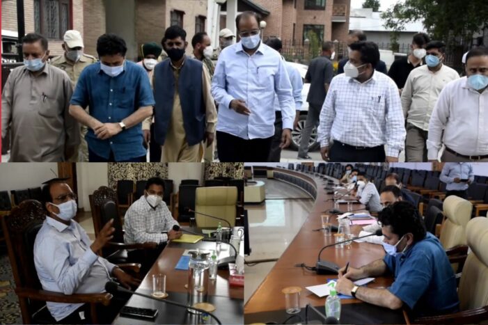 Union Additional Secretary reviews implementation of SBM Phase-2 in Anantnag Union Additional Secretary reviews implementation of SBM Phase-2 in Anantnag