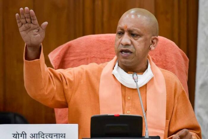 Adityanath takes oath as Uttar Pradesh CM; Maurya, Pathak to be deputy CMs