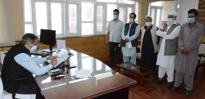 Advisor Baseer Khan meets deputations, individuals at Civil Secretariat Advisor Baseer Khan meets deputations, individuals at Civil Secretariat