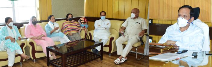 DDC Chairman, members, JCC&I, other public delegations call on Advisor Bhatnagar