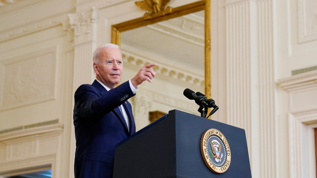 Biden says Afghan leaders must ‘fight for their nation’ as Taliban gains increase