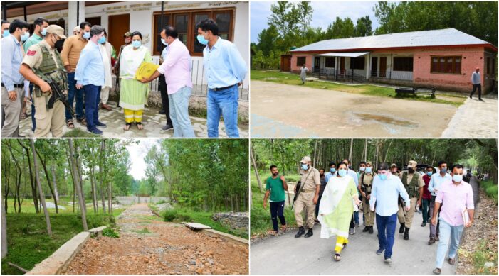 DC G’bal inspects developmental works in Block Sherpathri DC G’bal inspects developmental works in Block Sherpathri