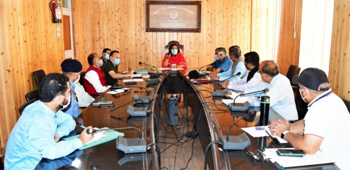 DC Gbl reviews land acquisition cases of Zojila, Z-morh tunnel projects DC Gbl reviews land acquisition cases of Zojila, Z-morh tunnel projects