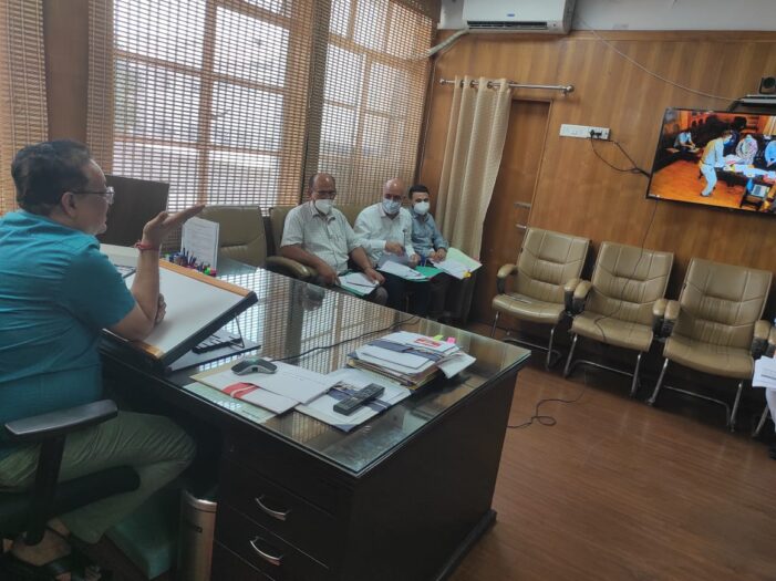 Navin Choudhary reviews implementation of NAIP-III in J&K Navin Choudhary reviews implementation of NAIP-III in J&K