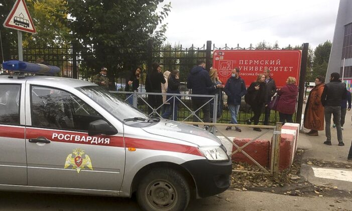 At least eight dead in Russian campus shooting