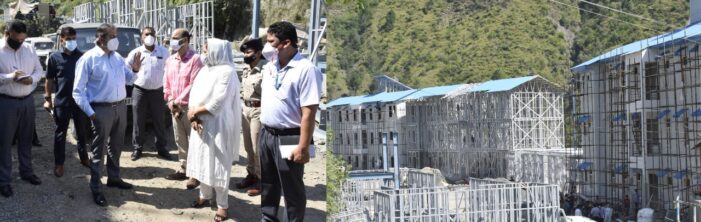 Advisor Baseer Khan conducts on spot review of Transit Accommodation for yatris at Ramban Advisor Baseer Khan conducts on spot review of Transit Accommodation for yatris at Ramban