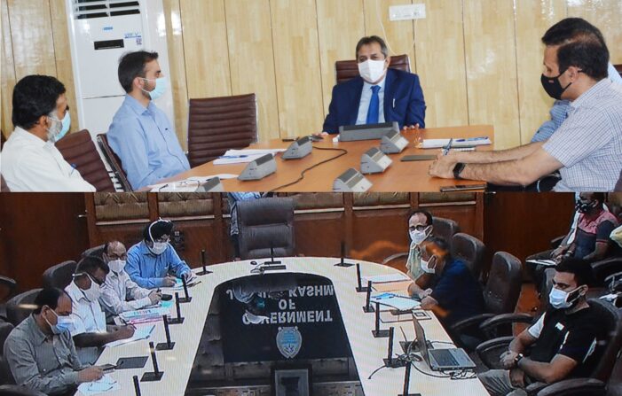 Advisor Baseer Khan reviews PDD with specific emphasis on winter preparedness in Jammu Division