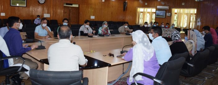 DC B’gam reviews Covid-19 situation in the district DC B’gam reviews Covid-19 situation in the district