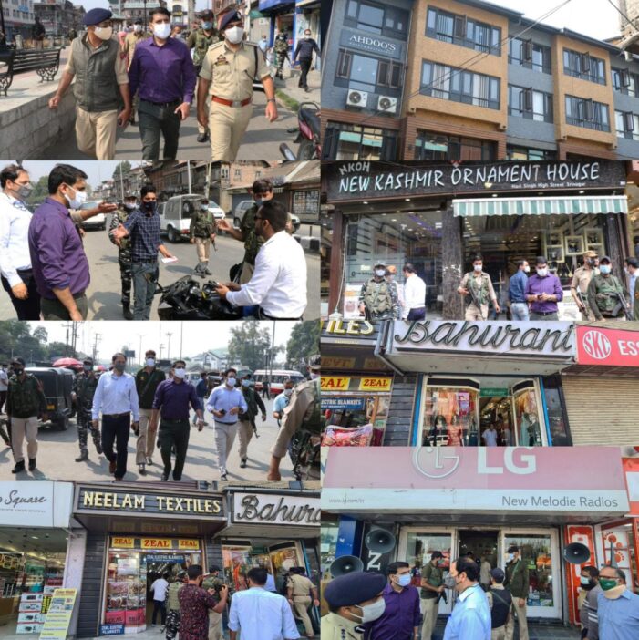 Over 30 Business establishments sealed in Srinagar for violation of CAB Over 30 Business establishments sealed in Srinagar for violation of CAB
