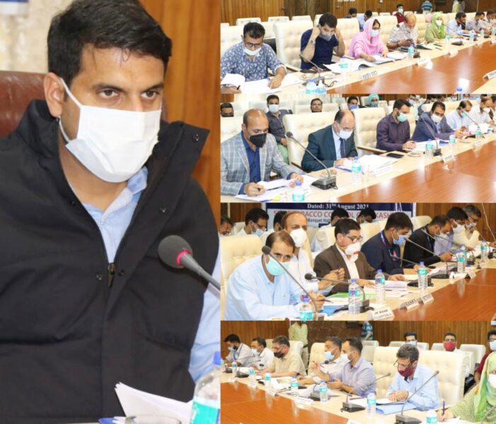 DC Srinagar chairs DLRC meet