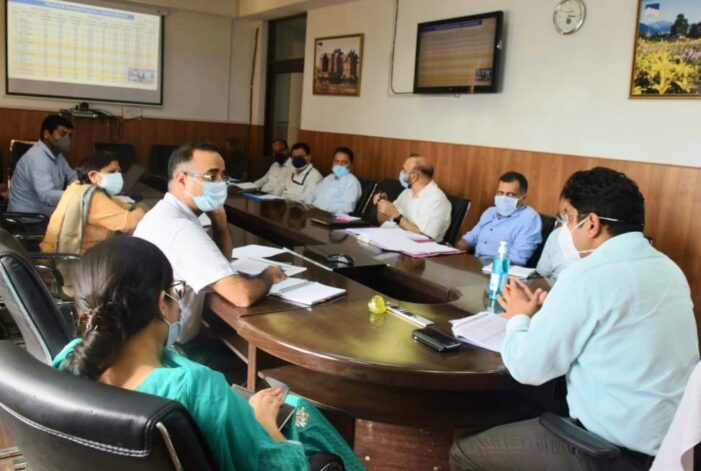 DCs to review progress of PMAY-Urban scheme at regular intervals: Div Com Jammu DCs to review progress of PMAY-Urban scheme at regular intervals: Div Com Jammu