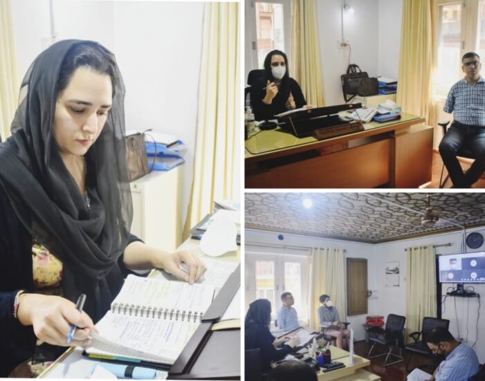 Promote diversified livelihood opportunities for SHGs in Farm and Non-Farm sectors: Dr Sehrish Promote diversified livelihood opportunities for SHGs in Farm and Non-Farm sectors: Dr Sehrish
